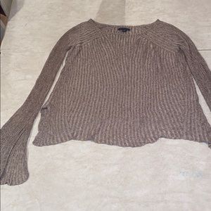 American eagle flare sleeve sweater